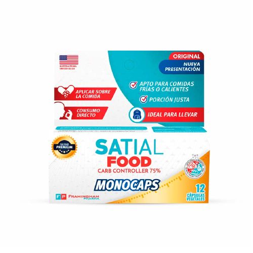 Satial Food Monocaps X12 Capsulas Pack X24