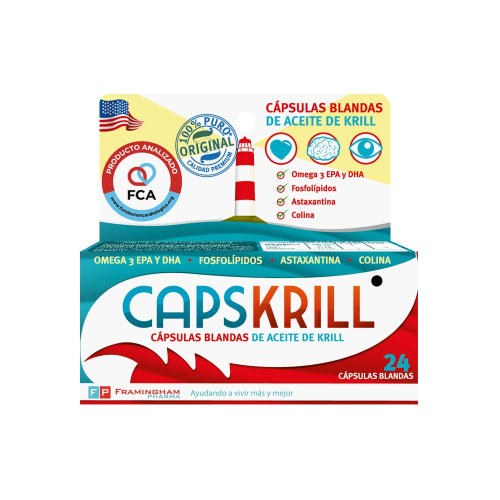 CAPSKRILL 24 Capsulas  blandas Pack X12