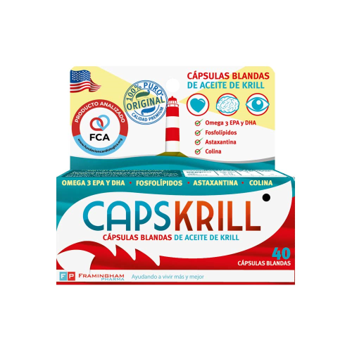 CAPSKRILL 40 Capsulas blandas Pack X12